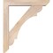 Ekena Millwork Olympic Slat Smooth Bracket w/ Offset Brace, Douglas Fir, 5 1/2"W x 30"D x 34"H BKT0604X30X34OLY06SDF - alternate 2